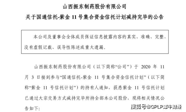 振东制药深化战略转型，迈向高质量发展新纪元公告发布