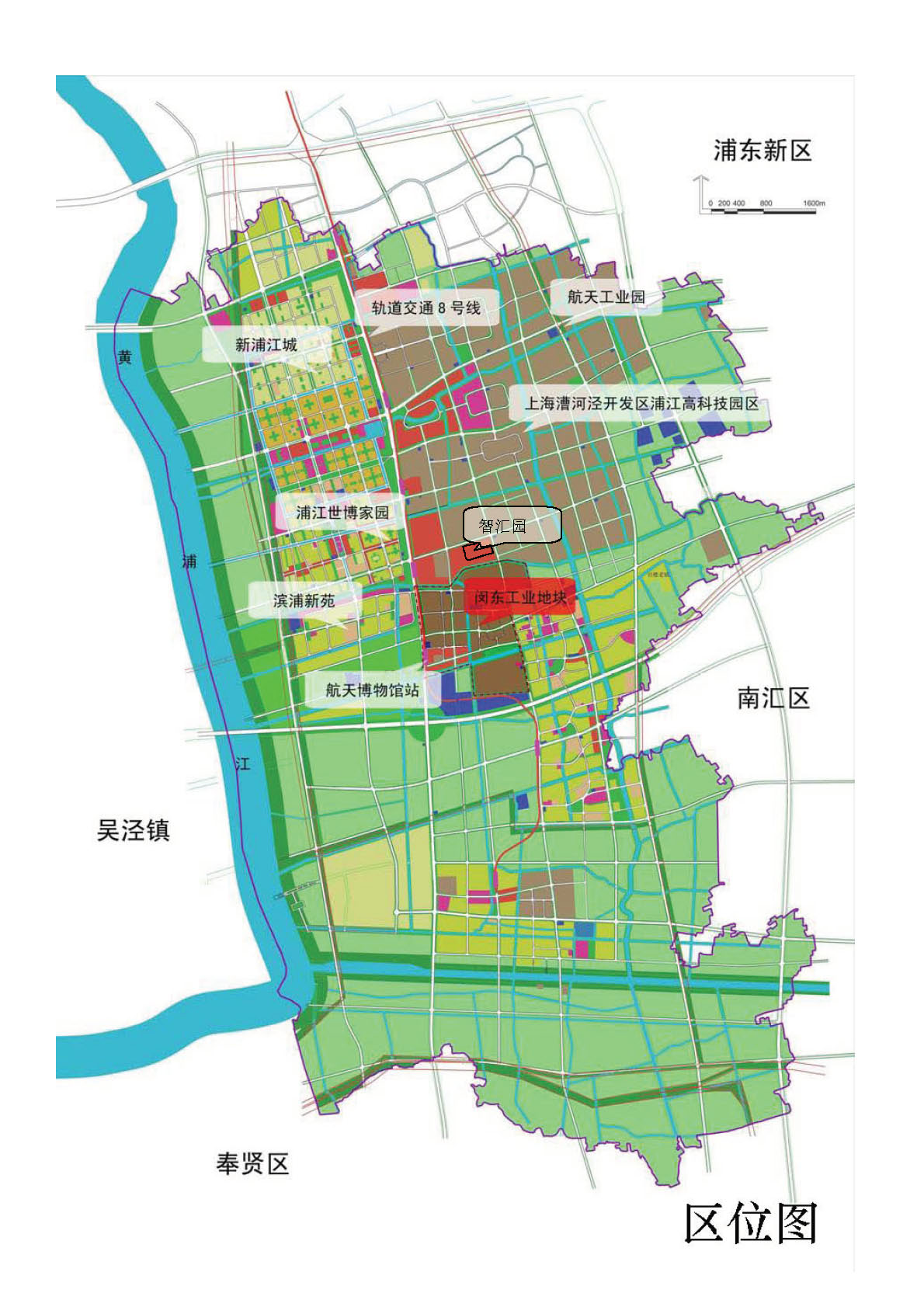 浦江镇未来城市新面貌规划图纸发布，塑造未来城市蓝图