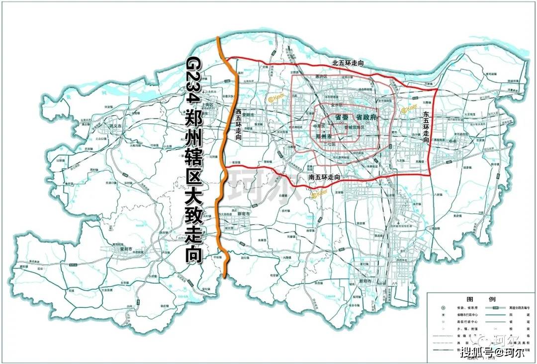 郑州五环规划图揭秘，城市发展的宏伟蓝图与未来展望